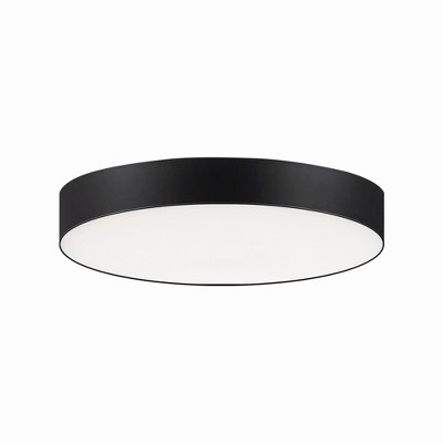 Maxim Lighting Trim 1 - Light Flush Mount in  Black