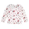 Gerber Baby and Toddler Girls' Jumper & Top Set, 2-Piece - 3 of 4
