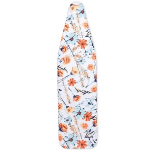 Juvale Ironing Board Cover with Floral Print Padding, Drawstring, Standard Size (15 x 54 in) - 1 of 4
