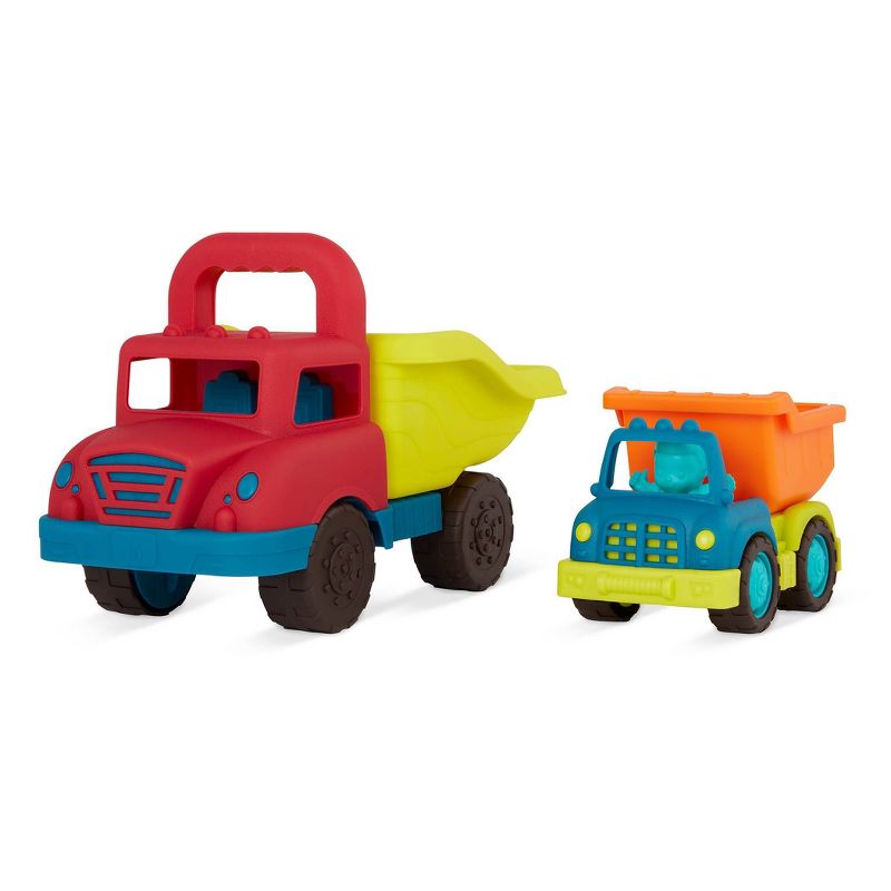 B. toys Grab-n-Go Toy Dump Truck Set, 5 of 8