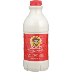 Borden Whole Vitamin D Milk - 1qt - 1 of 1