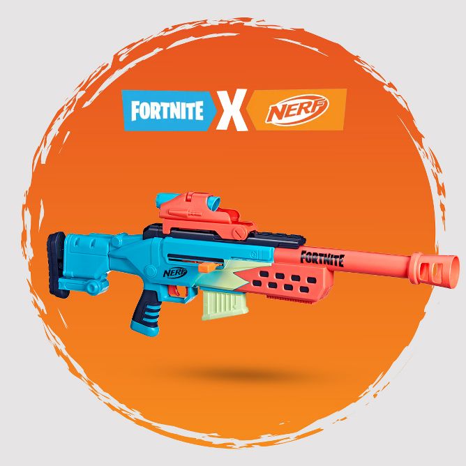 Nerf Fortnite Basr-l Blaster : Target