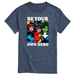 Men's - Marvel - Be Your Own Hero Short Sleeve Graphic T-Shirt - 1 of 4