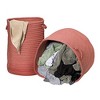 Colonial Mills Clean & Dirty Woven Hamper Set-2 - Terracota 17"x17"x22" 19"x19"x15" - 3 of 3