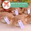 Unique Bargains Burlap Wired Edge Durable Thick Fabric Ribbons for DIY Crafts 1 Pc - 4 of 4