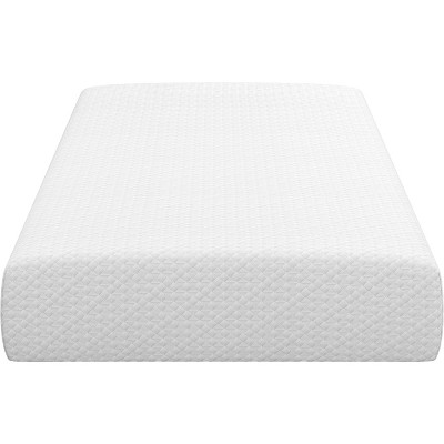 Yaheetech 10inch Gel-Infused Memory Foam Mattress with 3 Foam Layers for Bedrooms