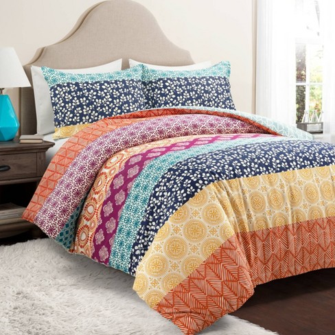 Modern Boho Prints Ultra Soft Duvet Cover Set, Easy Care, Matching Shams -  Becky Cameron, Arrow Dreams / Gray, Full/queen : Target