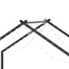 Kumasinova Twin/Full Size Bed Frame,Roof-shaped Iron Frame Bed with LED Light Strips,Platform Bed for Adults,Kids,Teens,No Box Spring Needed - 4 of 4