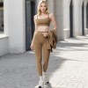 Anna-Kaci Active Women's High Waist Seamless Leggings with Subtle Textured Pattern - 4 of 4