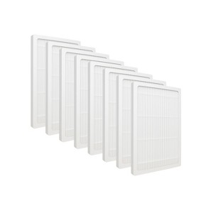 Nispira HEPA Filter Compatible with Filtrete 3M Ultra Air Cleaning FAPF02 FAPF024 for Purifiers FAP01-RMS and FAP02-RMS - 8 Packs - 1 of 4