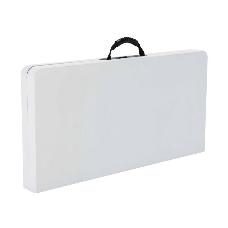 Square Fold In Half Card Table White - Lifetime, 3 of 8