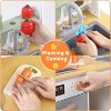 Wooden Kitchen Play for Kids, Perfect for Chef Pretend Play with Real Lights & Sounds & Cookware Accessories and Cutting Vegetables - 4 of 4
