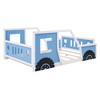 Full Size Classic Car-Shaped Platform Bed with Wheels - 2 of 4