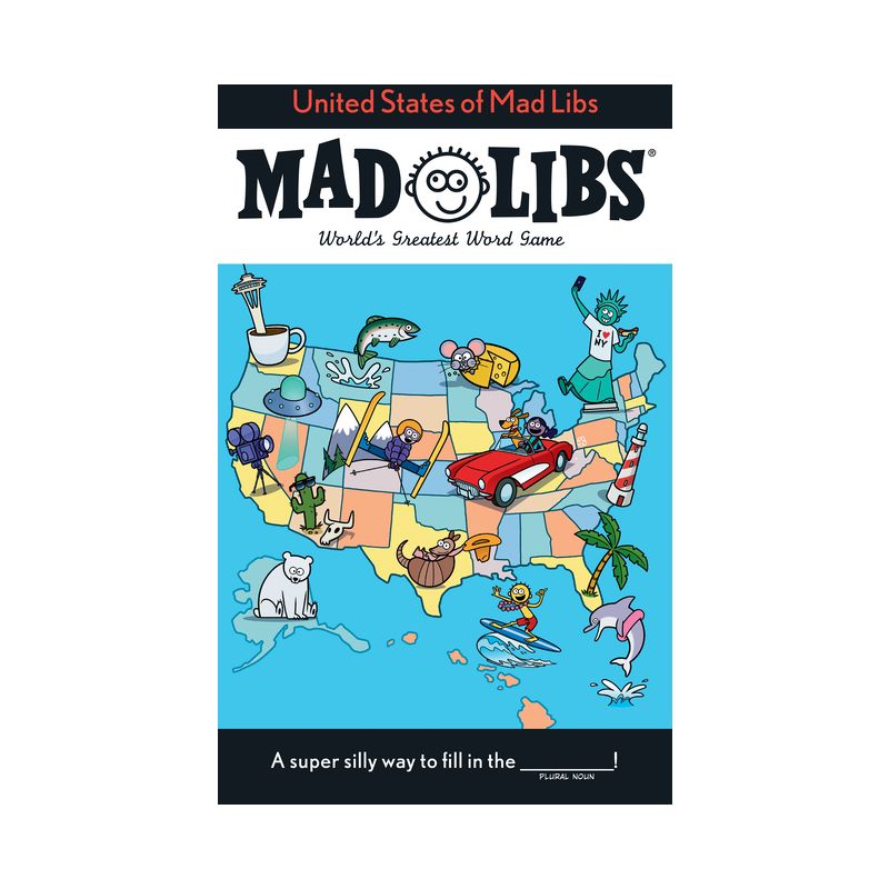 United States of Mad Libs - by  Jack Monaco (Paperback), 1 of 2