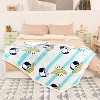 Soft Fleece Throw Blanket Couch for Dorm Decor, Fuzzy Cozy Fluffy Blanket for Womens Mens Kids, Blanket Holiday Plush Throw - Catalonia - 3 of 4