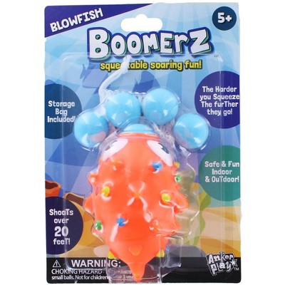 Anker Play Blowfish Boomerz Ball Shooter Popper Toy