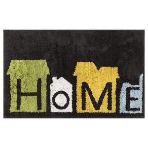 Unique Bargains Bathroom Cute Stylish Soft Absorbent Non-Slip Floor Mat - 1 of 4
