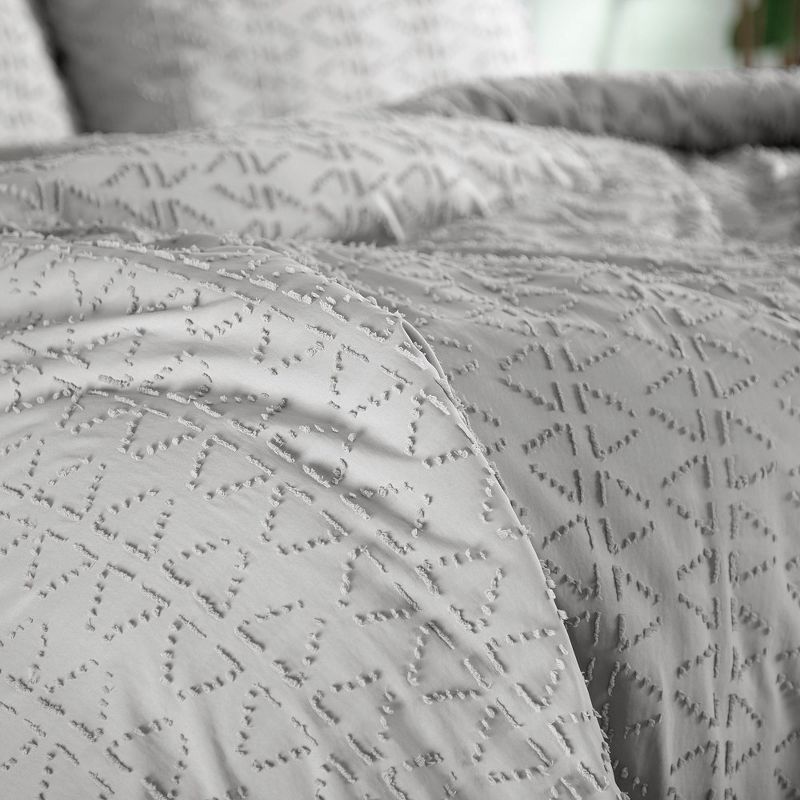Southshore Fine Living Bali Clipped Jacquard ultra-soft Duvet Cover Set with shams, 5 of 7