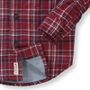 Hope & Henry Boys'  Convertible Double Weave Button Down Shirt, Infant - 3 of 4