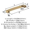 Amerock Rift Cabinet or Drawer Pull - 3 of 4