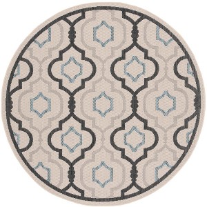 Courtyard CY7938 Power Loomed Indoor and Outdoor Rug - Safavieh - 1 of 4
