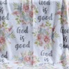 Plazatex Blessed Micro plush Decorative All Season Multi Color 50" X 70" Throw Blanket - 3 of 3