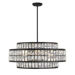 Savoy House Renzo 6 - Light Pendant in  Matte Black - 1 of 4