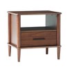 Transitional Solid Wood Spindle Nightstand - 3 of 4