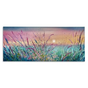 Stupell Industries Pond Reeds Sprouting at Sunset, 24" x 10" - 1 of 4