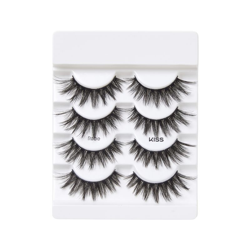 KISS Lash Couture Triple Push-Up Collection Fake Eyelashes - Robe - 4 Pairs, 3 of 9