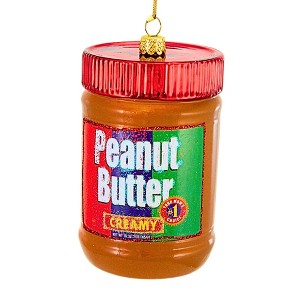 Cody Foster 4.0 Inch Creamy Peanut Butter Christmas Tree Ornament , Christmas Decor Sandwich Food (1PC) - 1 of 4