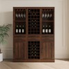 Okak Modular Storage Cabinet, Wine Cabinet,  Buffet Cabinet, Sideboard Cabinet for Living Room, Bedroom, Office Area - 3 of 4