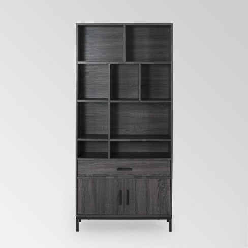 Target hot sale grey bookshelf