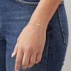 Ross-Simons 0.10 ct. t.w. Bezel-Set Diamond Trio Bracelet in 10kt Yellow Gold - 2 of 3
