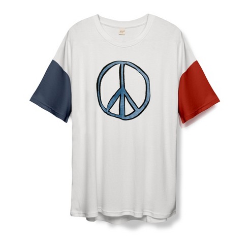 Goumikids Adult Viscose From Bamboo + Organic Cotton T-shirt - Peace Xs ...
