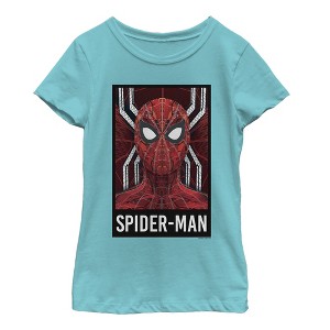 Girl's Marvel Spider-Man: Far From Home Tech Suit T-Shirt - 1 of 3