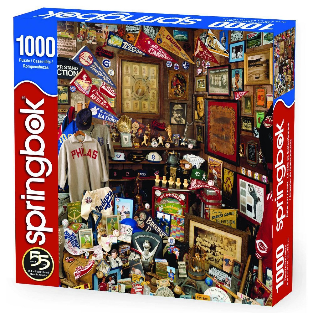 Photos - Jigsaw Puzzle / Mosaic Springbok Collector's Closet Jigsaw Puzzle - 1000pc 