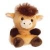 Aurora Mini Hubert Highland Cow Palm Pals Adorable Stuffed Animal Brown 5" - 2 of 4