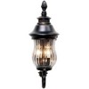 Minka Lavery Rustic Outdoor Wall Light Fixture Heritage Bronze Lantern 19 1/2" Mouth Blown Glass Shade for Post Exterior Porch - 3 of 4