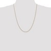 Black Bow Jewelry 1.2mm 14k Yellow Gold Round Snake Chain Necklace - 2 of 4