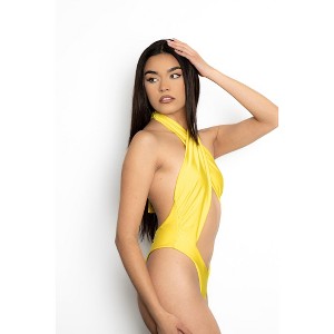 Azzul Swimwear Electra One-Piece Swimsuit – Daring, Sleek, and Ultra-Flattering - 1 of 4