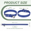 Unique Bargains Dog Collar with Bell Adjustable Buckle PU Leather Dog Collars - 2 of 4