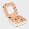 Square Case with Mirror Jewelry Organizer - A New Day™ - image 2 of 3