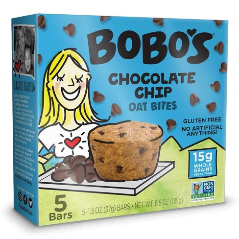 Bobo's Original with Chocolate Chips Bites - 6.5oz - image 1 of 4