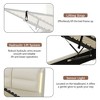 Queen Size Upholstered Platform Bed with Lift Up Storage and Sensor LED Lights - 4 of 4
