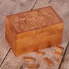 Probe Hues Wooden Puzzle Box With Secret Storage - 3 of 3