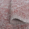 Acekool Indoor Outdoor Area Rug, Non-Slip Stain Resistant Textured Weave Carpet for Patio, Deck, Living Room, Easy Care - 4 of 4