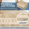 Coucheta Washable Rug Non-Slip, Stain Resistant Low Pile Rug with Border for Hallway Kitchen, Machine Washable Indoor Carpet,Multiple Sizes & Colors - 4 of 4