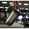 SHAKESPHERE 24oz Stainless Steel Insulated Shaker Bottle – Leak-Proof Protein Shaker for Hot & Cold Drinks – No Mixer Ball – Steel - 2 of 4
