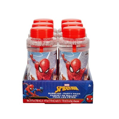 Spider-Man Party Pack Bubbles - 6pk